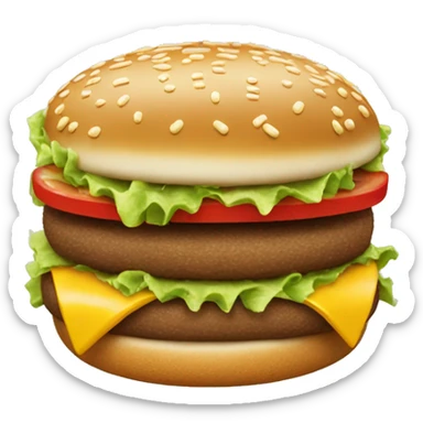 mcdonald’s bigmac sticker