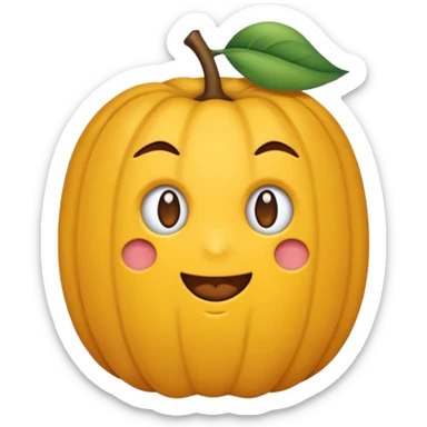 hnědý kůň s flekama na zádi s bílou hlavou a jedno oko má modré a druhé hnědé  sticker