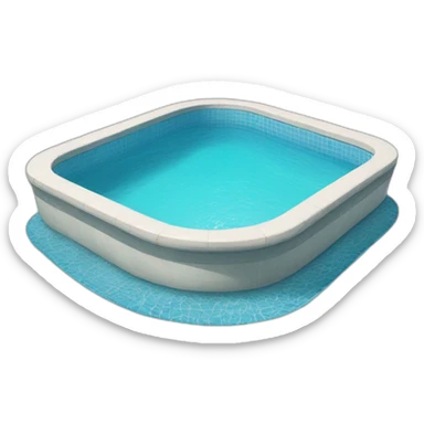 swimming pool sticker