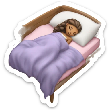 Ariana Grande sleeping sticker