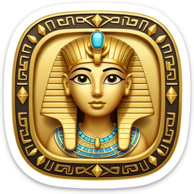 Egyptian item with Gold Details sticker