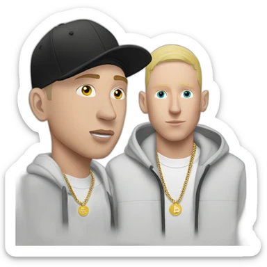 eminem mgk sticker