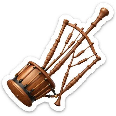 Bagpipes sticker