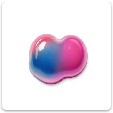 new object, cute and shiny, with a gradient effect, no background sticker