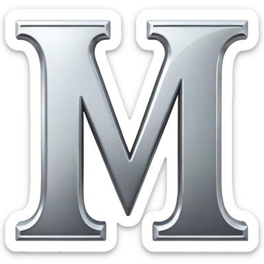 greek alphabet mu sticker