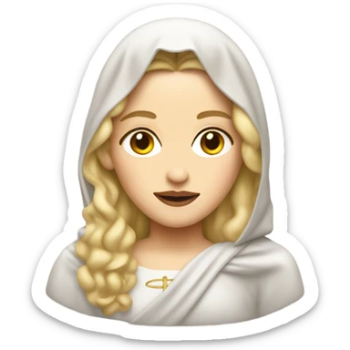 madonna emoji sticker