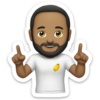 Ruslan CMH in his merch sticker