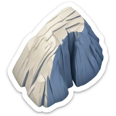 Yosemite half dome isometric  sticker