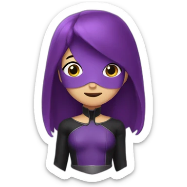 Violet parr sticker