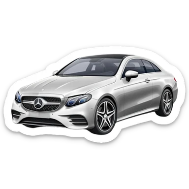 Mercedes Benz E450 2022 coupe sticker