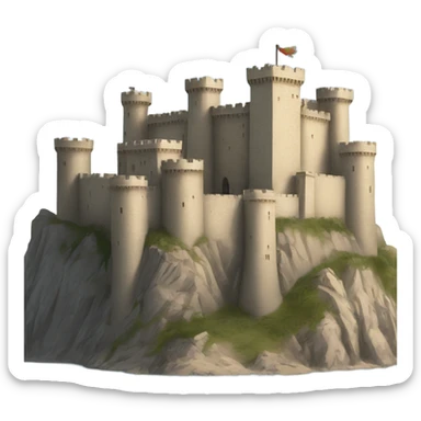 Kings Landing Castle sticker