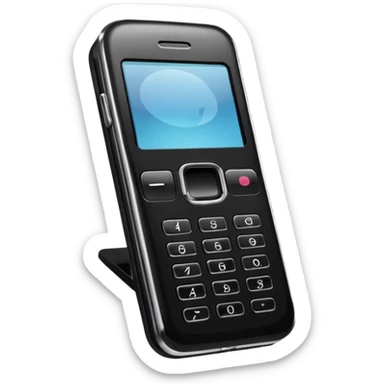 classic flip phone sticker