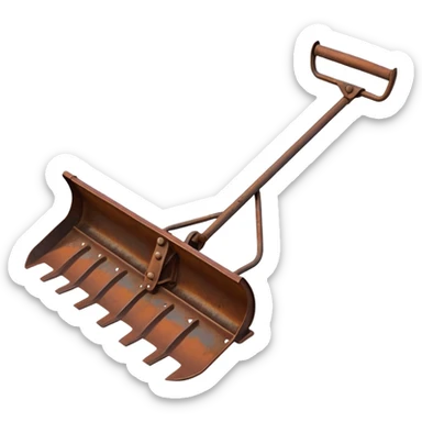 anticent plow sticker