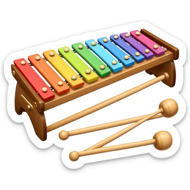 Xylophone sticker