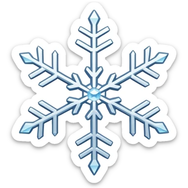 floco de neve sticker