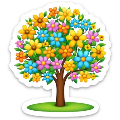 Springtime sticker