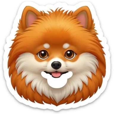 Pomeranian sticker