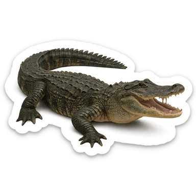 Alligator sticker