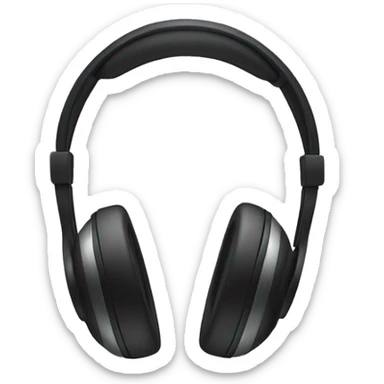 iPhone headphones  sticker