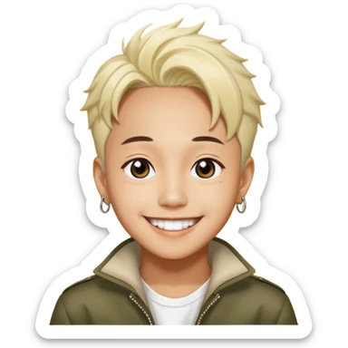 G Dragon k Pop Idol of Big Bang  sticker