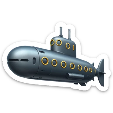 A submarine sticker