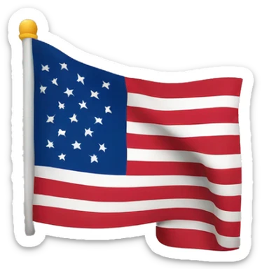 Flag sticker