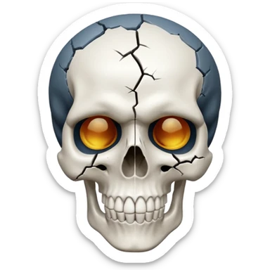 💀+🤯 sticker