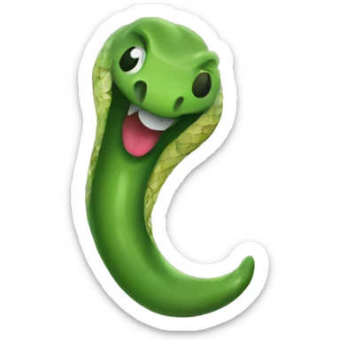 Sassy snake jalapeño  sticker