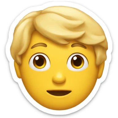 Emoji qui souffle  sticker