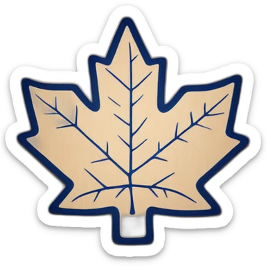 toronto maple leafs logo sticker