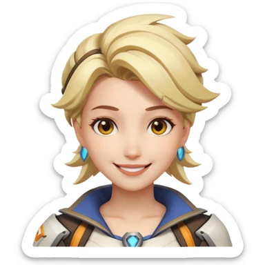 Mercy Overwatch sticker