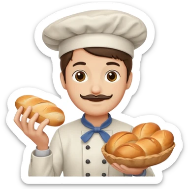 Bakery’s french sticker
