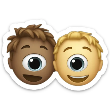 Deux meilleurs amis sticker