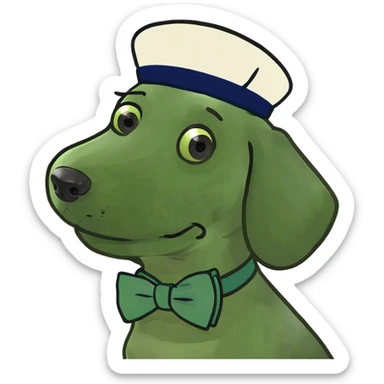 Dachshund dog sticker