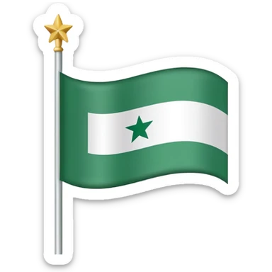 Syrian green flag sticker