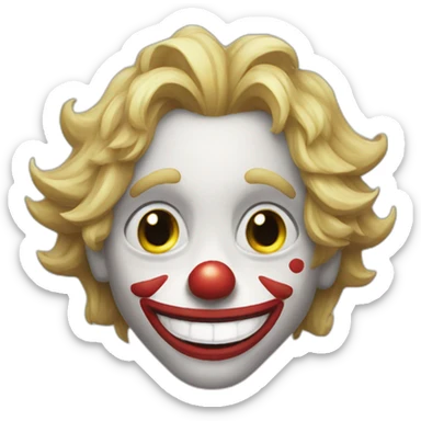 xqc clown sticker
