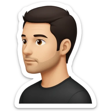 padre de perfil sticker