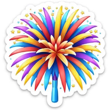 fireworks sticker