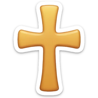 mini cross sticker