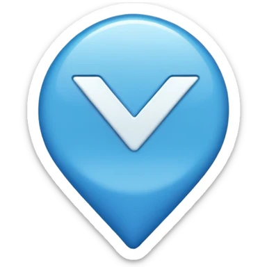 Create a verify parody badge  emoji with this ✅🔵 sticker