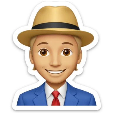 Bobby Caldwell with light skin sticker