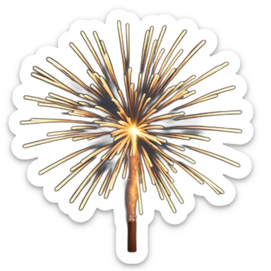add firework sticker
