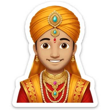 Jaimal in hindu marriage sticker