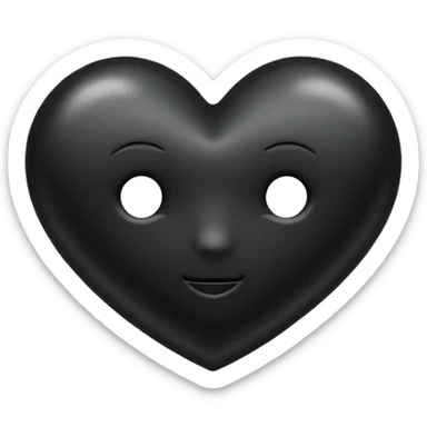 ❤️‍🔥 but black sticker