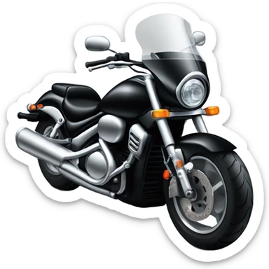 Black Suzuki boulevard M109R sticker