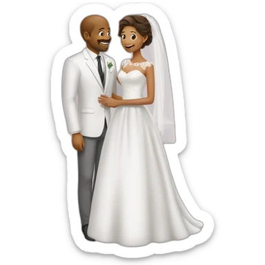 Demande en mariage sticker