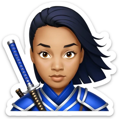 Steadfast Samurai sticker