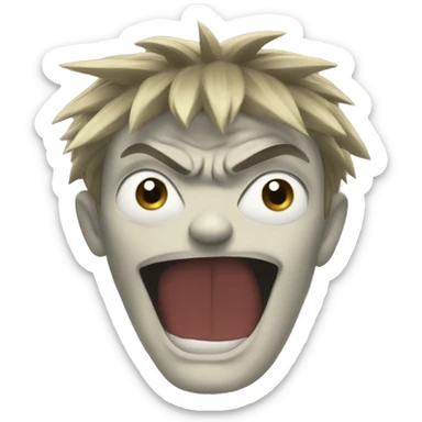 Sukuna angry  sticker