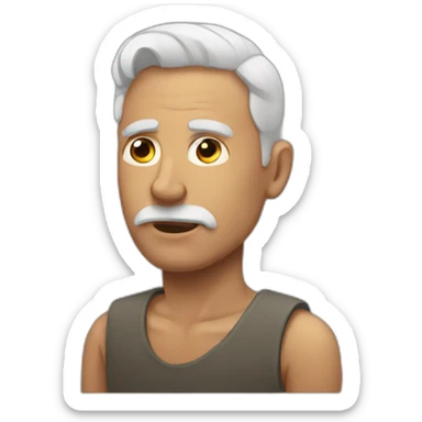 vulnerable man sticker