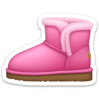 Pink Uggs sticker